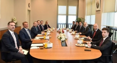ABD heyetiyle Beştepe'de önemli görüşme