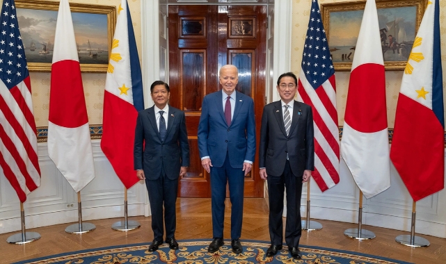 ABD, Japonya ve Filipinler liderlerinden üçlü zirve!