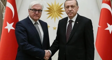 Almanya Cumhurbaşkanı Steinmeier Beştepe'de