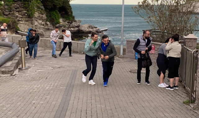Amasra’da fırtına esareti