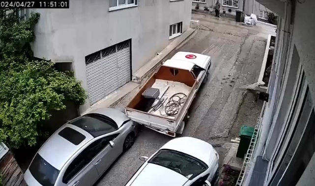 Aracı kaldıramayınca kaza kaçınılmaz oldu