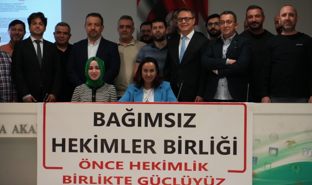 Bağımsız Hekimler Birliği aday tanıtım toplantısı düzenledi
