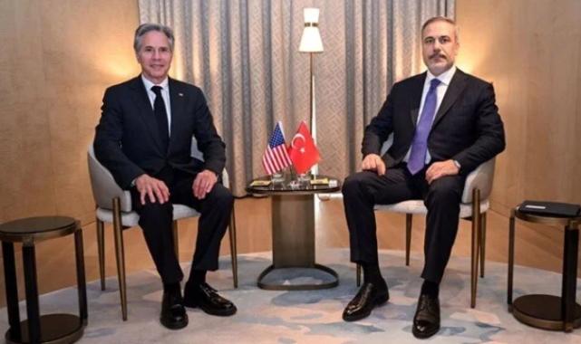 Bakan Fidan mevkidaşı Blinken ile görüştü