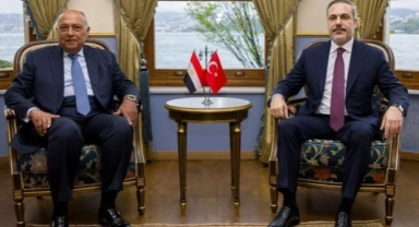 Bakan Fidan Mısırlı mevkidaşı Semih Şükri'yle görüştü