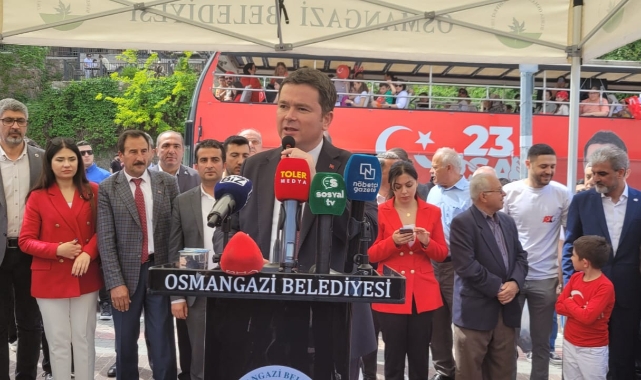 Başkan Aydın'dan 23 Nisan mesajı