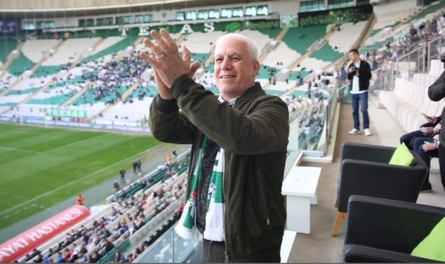 Başkan Bozbey Bursaspor maçında!