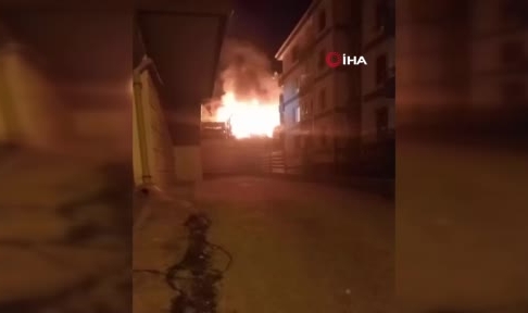 Başkent’te alevli gece