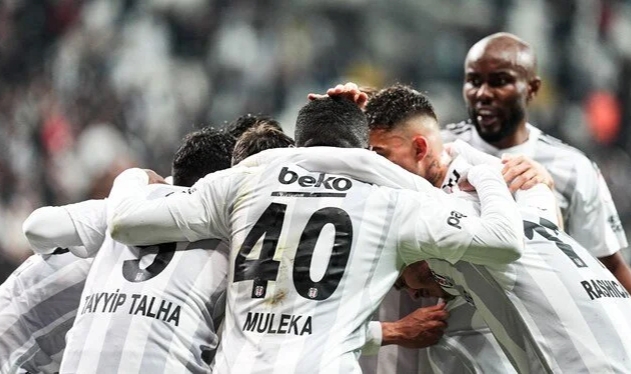 Beşiktaş 5 maçlık galibiyet hasretine son verdi