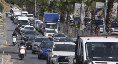 Bodrum'a son 48 saatte 30 binden fazla araç giriş yaptı