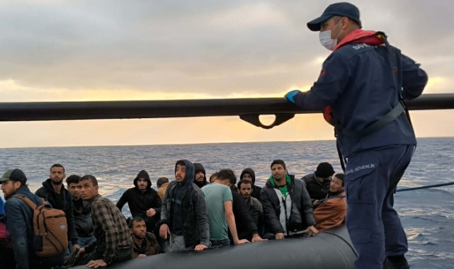 Bodrum’da 26 kaçak göçmen kurtarıldı
