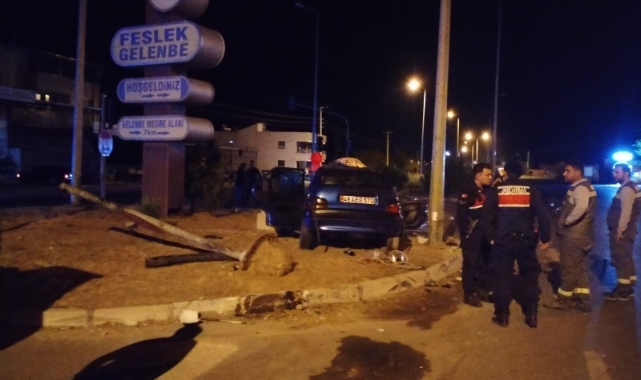 Buharkent’te trafik kazası: 4 yaralı
