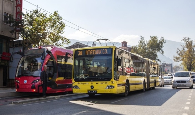 Bursa'da bayram boyunca ulaşım ücretsiz