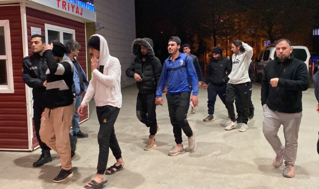 Bursa'da kavga eden şüpheliler kaçak göçmen çıktı