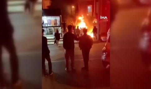 Bursa'da lokantada korkutan yangın