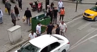 Bursa'da yol verme meselesi kavgaya dönüştü!