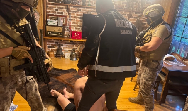 Bursa merkezli operasyon! Sarallar çökertildi