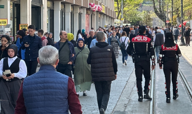 Bursa polisi bayram öncesi teyakkuzda!