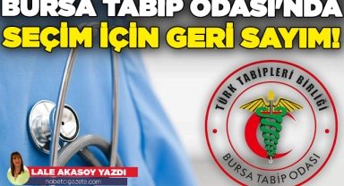Bursa Tabip Odası'nda seçime doğru... "İttifak halindeyiz!"