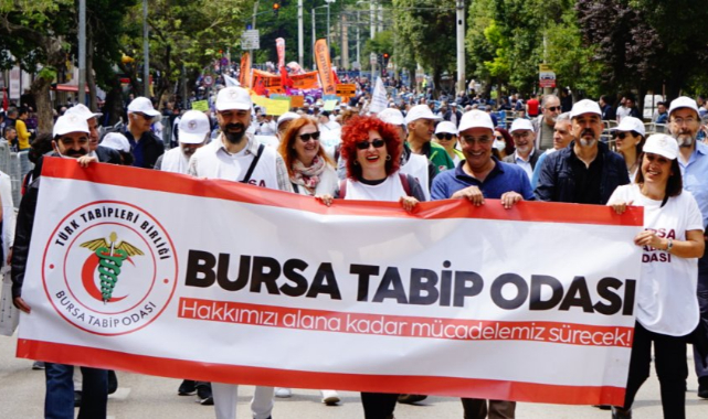 Bursa Tabip Odası: Şiddet sona erene kadar vazgeçmeyeceğiz