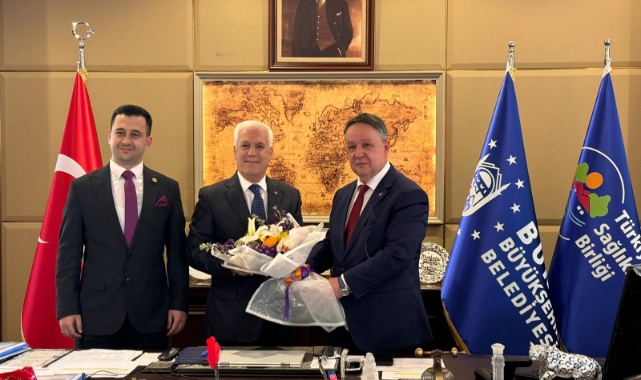 Büyük Birlik Partisi'nden yeni seçilen belediye başkanlarına ziyaret!