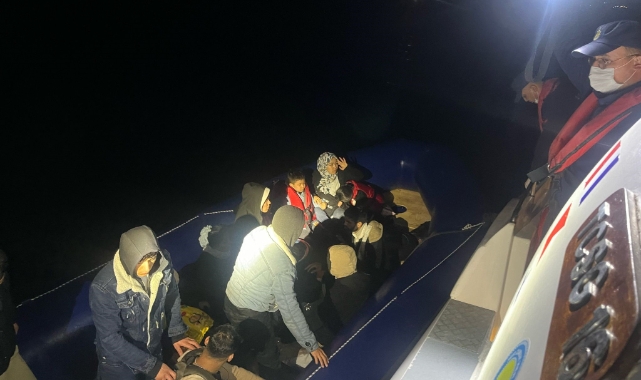 Çanakkale’de 17 kaçak göçmen yakalandı