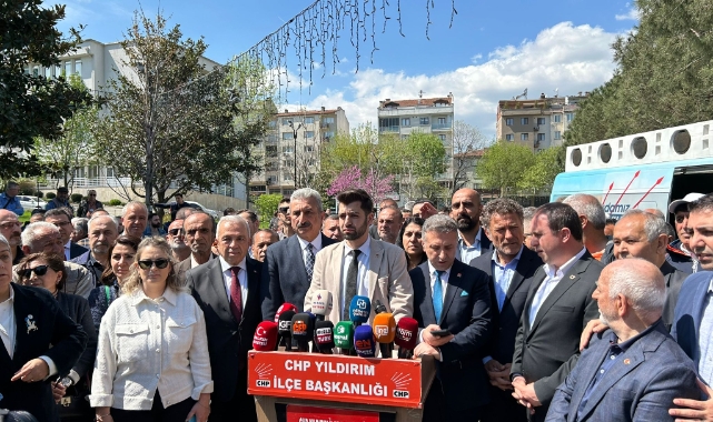 CHP Bursa'dan saldırıya ilişkin açıklama