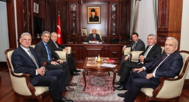 CHP’li başkanlardan Vali Demirtaş’a ziyaret