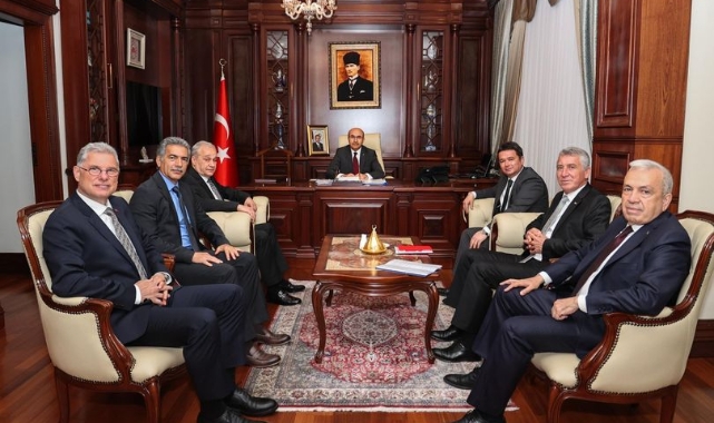 CHP’li başkanlardan Vali Demirtaş’a ziyaret