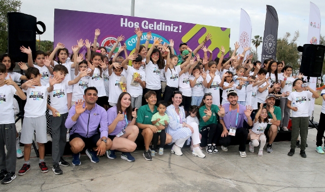 'Çocuk Atletizm Şenliği' Antalya’da yapıldı