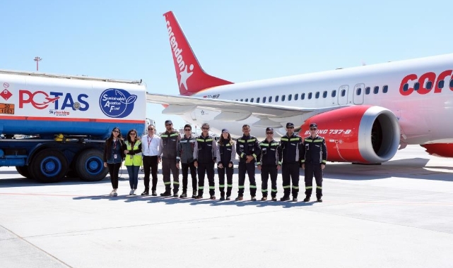 Corendon Airlines, Antalya’da SAF yakıt kullanımına başladı
