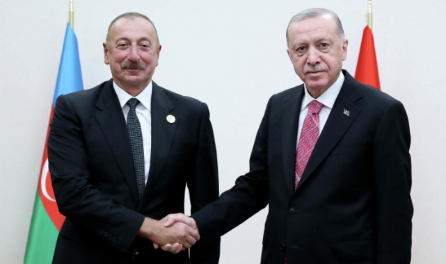 Cumhurbaşkanı Erdoğan Aliyev ile görüştü