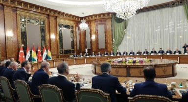 Cumhurbaşkanı Erdoğan, IKBY Başkanı Barzani ile görüştü