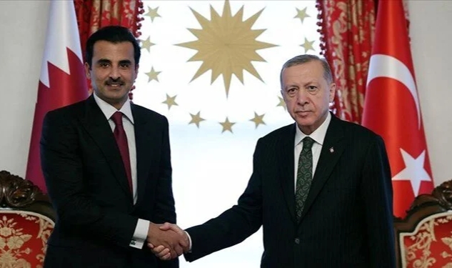 Cumhurbaşkanı Erdoğan Katar Emiri ile görüştü