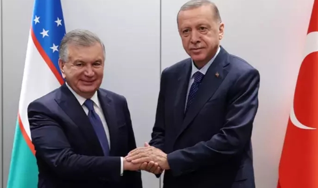 Cumhurbaşkanı Erdoğan Özbekistan Cumhurbaşkanı ile telefonda görüştü