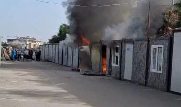 Devlet hastanesinde yangın çıktı
