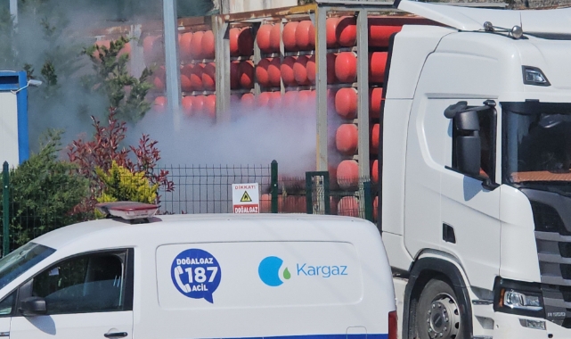 Doğal gaz dağıtım istasyonunda bir kez daha faciadan dönüldü