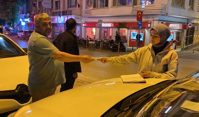 Duyarlı vatandaşın hareketi taktir topladı