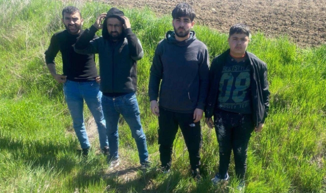 Edirne'de kaçak göçmenler yakalandı