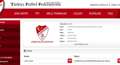 Elazığspor ismini değiştirdi!