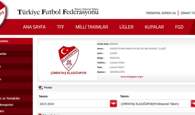 Elazığspor ismini değiştirdi!