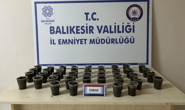 Erdek’te uyuşturucu operasyonu
