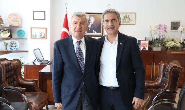 Eski Bakandan Başkan Deviren'e ziyaret