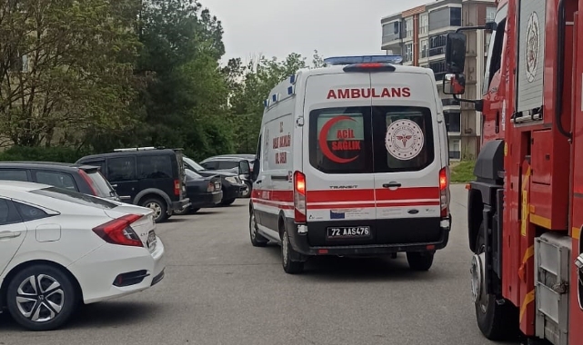 Eve atılan torpil yangına sebep oldu