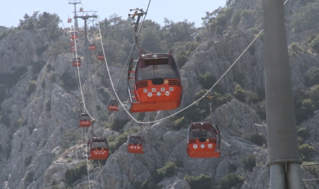 Faciadan dönülen teleferik alanında sessizlik hakim