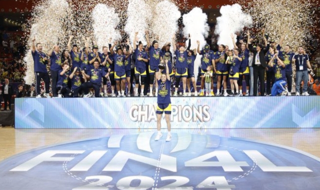 Fenerbahçe Kadın Basketbol Takımı ikinci kez şampiyon