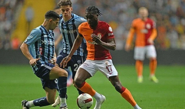 Galatasaray, Adana'dan 3 puanla dönüyor