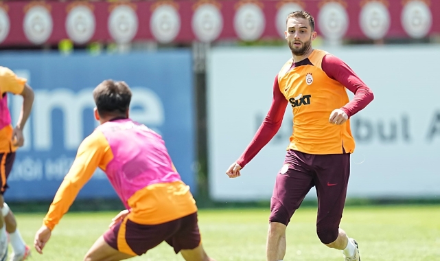 Galatasaray pas çalışmalarıyla antrenmanı sürdürdü