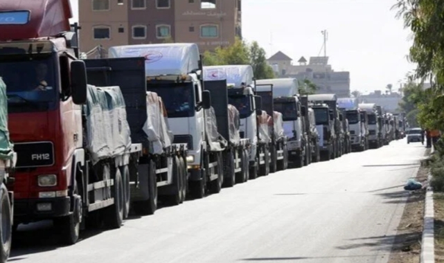 Gazze'ye yardım girişi için yeni geçiş noktası açılacak