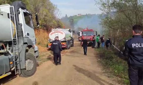 Giresun’da 80 dönümlük mera arazisi yandı