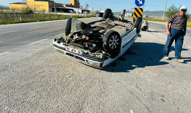 Gönen’de trafik kazası; 4 yaralı